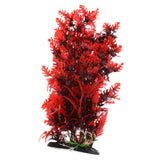 Maxbell Artificial Aquarium Ornament Plant Aquatic Decor Underwater Plastic Tree Red