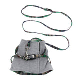 Maxbell Pet Control Harness Collar Strap Vest Dog Cat Leash Strap Rope Green S