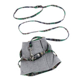 Maxbell Pet Control Harness Collar Strap Vest Dog Cat Leash Strap Rope Green M