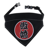 Maxbell Dog Cat Chinese Character Saliva Towel Triangle Bibs Adjustable Collar  2
