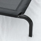 Maxbell Waterproof Elevated Pet Bed Dog Camping Beach Hammock In/Outdoor Cot Black