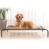 Maxbell Waterproof Elevated Pet Bed Dog Camping Beach Hammock In/Outdoor Cot Black