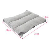 Maxbell Soft Pet Mat Dog Cat Bed Cushion Mattress Thick Cashmere Pad Washable Cover