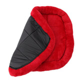 Maxbell Pet Bed for Dog Cat Crate Mat Soft Warm Pad Liner Home Indoor Red