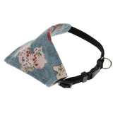 Maxbell Pet Dog Collar Triangle Bibs Dog Bandage Scarf Cute Neckerchief  Green