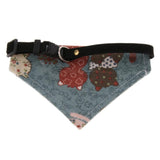 Maxbell Pet Dog Collar Triangle Bibs Dog Bandage Scarf Cute Neckerchief  Green