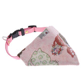 Maxbell Pet Dog Collar Triangle Bibs Dog Bandage Scarf Cute Neckerchief  Pink S