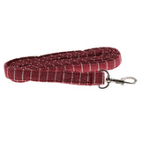 Maxbell Pet Dog and Cat Strap Rope, Puppy Kitten Bow Tie Collar Leash M Red Stripe
