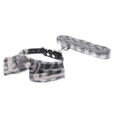 Maxbell Pet Dog and Cat Strap Rope, Puppy Kitten Bow Tie Collar Leash M Black Plaid
