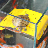 Maxbell Reptile Turtle Tortoise Basking Platform Dock Decoration with 3 Suction Cup
