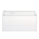Maxbell Reptile Terrarium Feeding Box Amphibian Breeding Box for Spide Lizards Frogs