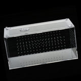 Maxbell Reptile Terrarium Feeding Box Amphibian Breeding Box for Spide Lizards Frogs