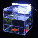 Maxbell Tropical Betta Fish Mini Tank Arcylic Aquarium Small Fish Micro Tank
