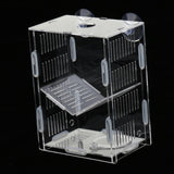 Maxbell Acrylic Aquarium Tortoise Turtle Isolation Hatchery Breeding Box Tank Clear