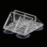 Maxbell Aquarium Fish Tank Divider Suction Cup Divider Plastic Sheet Holder