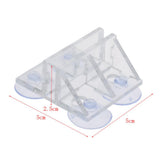 Maxbell Aquarium Fish Tank Divider Suction Cup Divider Plastic Sheet Holder