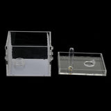 Maxbell Small Reptiles Feed Box For Mantis, Centipede, Spider, etc S