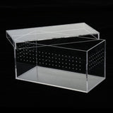 Maxbell Arylic Reptile & Amphibian Terrarium Box for Snakes Lizards Turtles Spiders