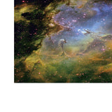 Maxbell Fish Tank Single-sided Adhesive Background Sticker Starry Sky 61x41cm