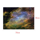 Maxbell Fish Tank Single-sided Adhesive Background Sticker Starry Sky 76x46cm