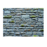 Max Aquarium 3D Single-sided Adhesive Background Sticker Blue Brick 61x30cm