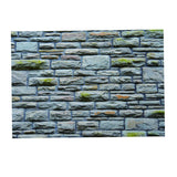 Max Aquarium 3D Single-sided Adhesive Background Sticker Blue Brick 61x30cm