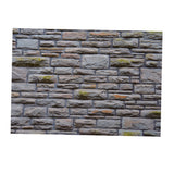 Max Aquarium 3D Single-sided Adhesive Background Sticker Blue Brick 61x41cm