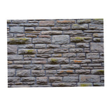 Max Aquarium 3D Single-sided Adhesive Background Sticker Blue Brick 122x46cm