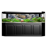 Max Aquarium Stone Background, Adhesive Poster Fish Tank Decor Sticker 61x41cm