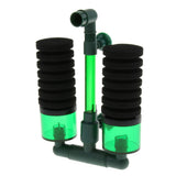 Max Air Pump Double Sponge Water Filter for Aquarium Fish Tank S
