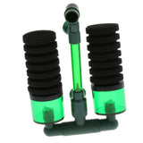 Max Air Pump Double Sponge Water Filter for Aquarium Fish Tank S