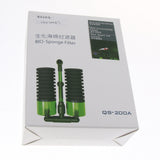 Max Air Pump Double Sponge Water Filter for Aquarium Fish Tank L