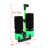 Max Air Pump Double Sponge Water Filter for Aquarium Fish Tank L