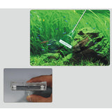 Max Aquarium Fish Tank Algae Coralline Stainless Steel Scraper Aquarium Cleaner