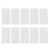Max 10xStainless Steel Wire Mesh Pad Fish Tank Plant Moss Net Decor 5 x 10CM