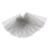 Max 10xStainless Steel Wire Mesh Pad Fish Tank Plant Moss Net Decor 5 x 10CM
