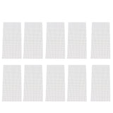 Max 10xStainless Steel Wire Mesh Pad Fish Tank Plant Moss Net Decor 10 x 20CM