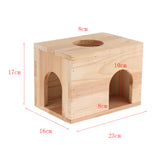 Max Small Animals Hut Toy Hamster, Gerbil Guinea Pig Beautiful House 3 Arch