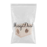Max Small Animals Hut Toy Hamster, Gerbil Guinea Pig Beautiful House 4 Round Hole
