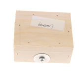 Max Pet Hamster, Chinchilla, Guinea Pig, Parrot Feeding Wood Bowl Square
