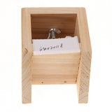 Max Pet Hamster, Chinchilla, Guinea Pig, Parrot Feeding Wood Bowl Rectangle