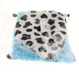Max Small Pet Hamster Ferret Double Bunkbed Cage Hammock Hanging Bed Cow+Blue