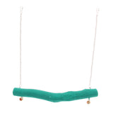 Max Parrot Birds Swing Matting Perches Paw Grinding Chewing Toy Large