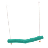 Max Parrot Birds Swing Matting Perches Paw Grinding Chewing Toy Large