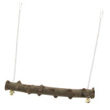 Max Wild Natural Prickly Wood Stand Perch Swing For Bird Parrot L