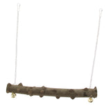Max Wild Natural Prickly Wood Stand Perch Swing For Bird Parrot L