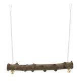 Max Wild Natural Prickly Wood Stand Perch Swing For Bird Parrot L