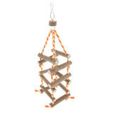 Max Wooden Birds Cage Hanging Toys Bird Parrot Chewing & Standing Toy