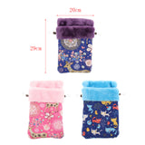 Max Pet Hamster Parrot Ferret Bunny Squirrel Cage Hanging Sleep Bag Pouch Deer Blue