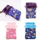 Max Pet Hamster Parrot Ferret Bunny Squirrel Cage Hanging Sleep Bag Pouch Deer Blue